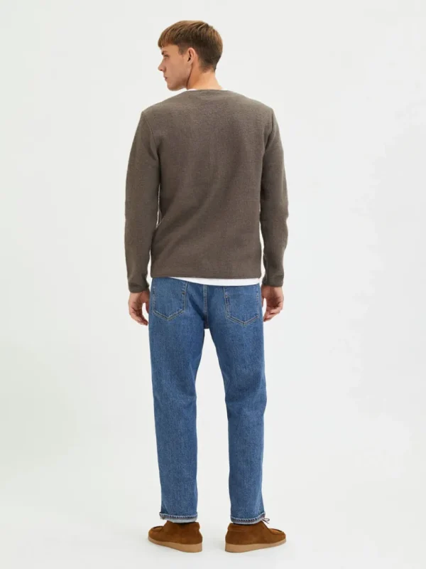 Strik>SELECTED ULD CARDIGAN Brown