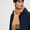 Accessories>SELECTED ULD HALSTØRKLÆDE Brown