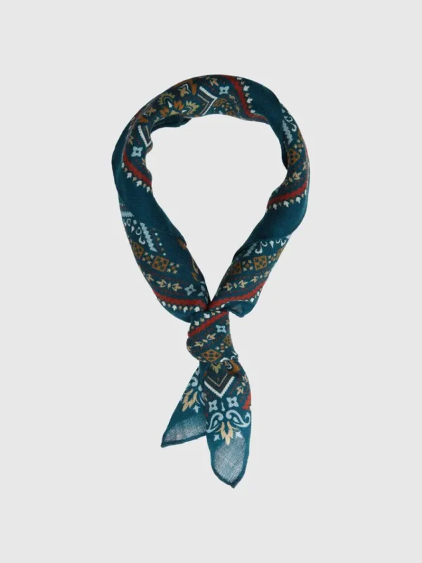 Accessories>SELECTED 100% ULD HALSTØRKLÆDE Blue