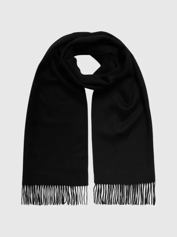 Accessories>SELECTED ULD HALSTØRKLÆDE Black