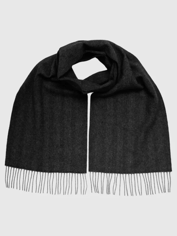 Accessories>SELECTED 100% ULD HALSTØRKLÆDE Grey