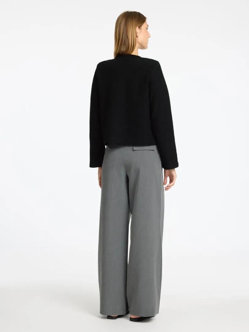 uld_strikket_cardigan_4-1.webp Strik>SELECTED 100% ULD STRIKKET CARDIGAN Black