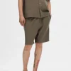 Shorts>SELECTED VAFLET SHORTS Brown