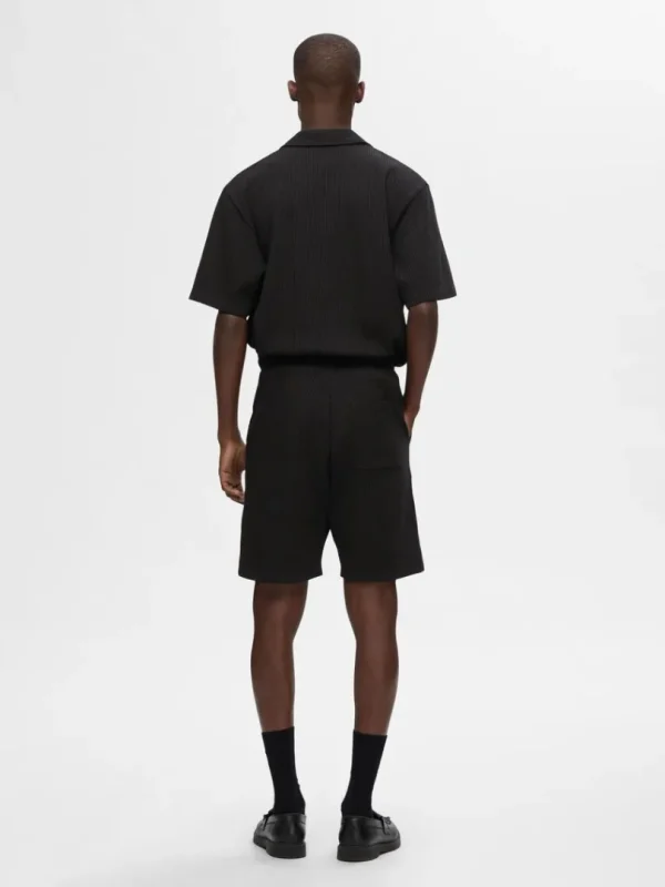 Shorts>SELECTED VAFLET SHORTS Black