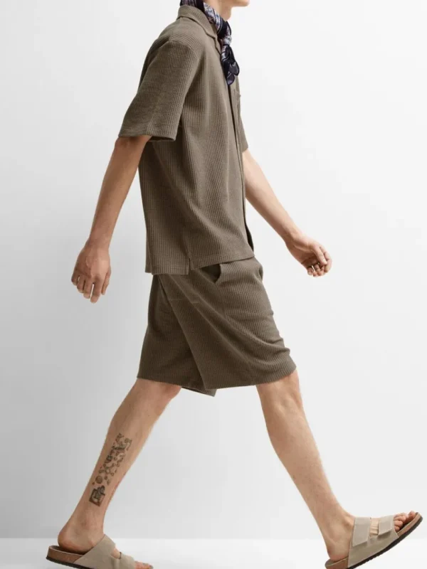 Shorts>SELECTED VAFLET SHORTS Brown
