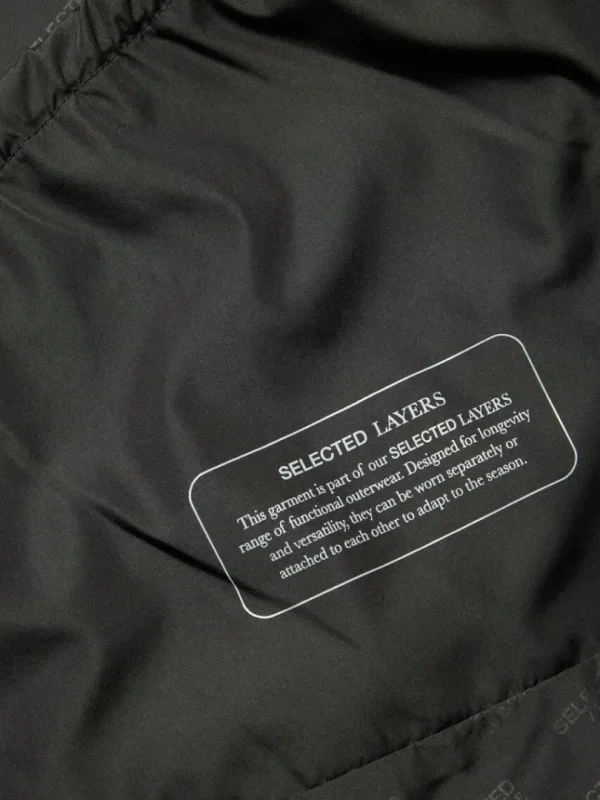 Overtøj>SELECTED VANDAFVISENDE PARKA Blue