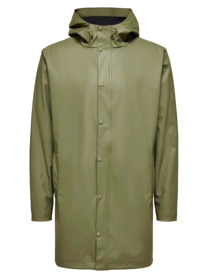 vandtt_regnjakke_4.webp Overtøj>SELECTED VANDTÆT REGNJAKKE Green