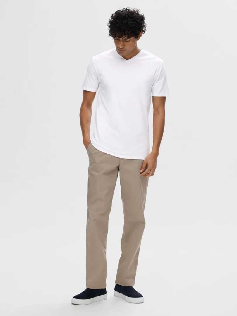 vhals_tshirt_1-3.webp T-shirts>SELECTED V-HALS T-SHIRT White