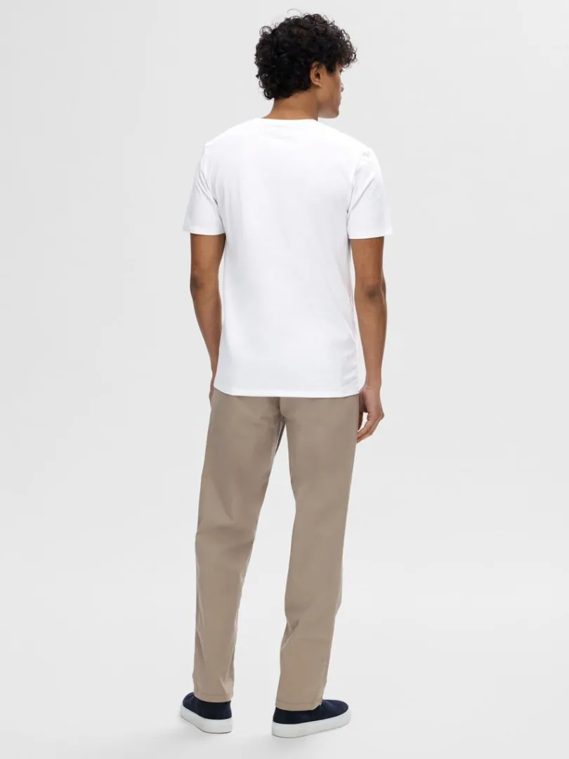 vhals_tshirt_4-3.webp T-shirts>SELECTED V-HALS T-SHIRT White