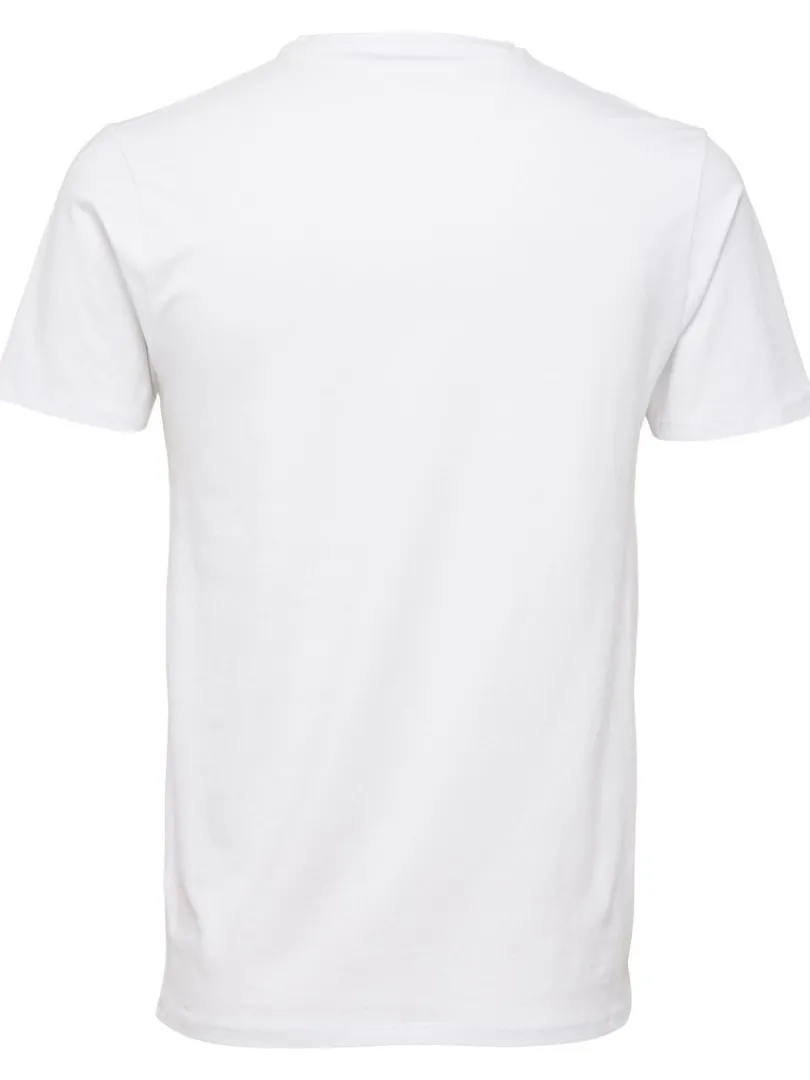 vhals_tshirt_6-2.webp T-shirts>SELECTED V-HALS T-SHIRT White
