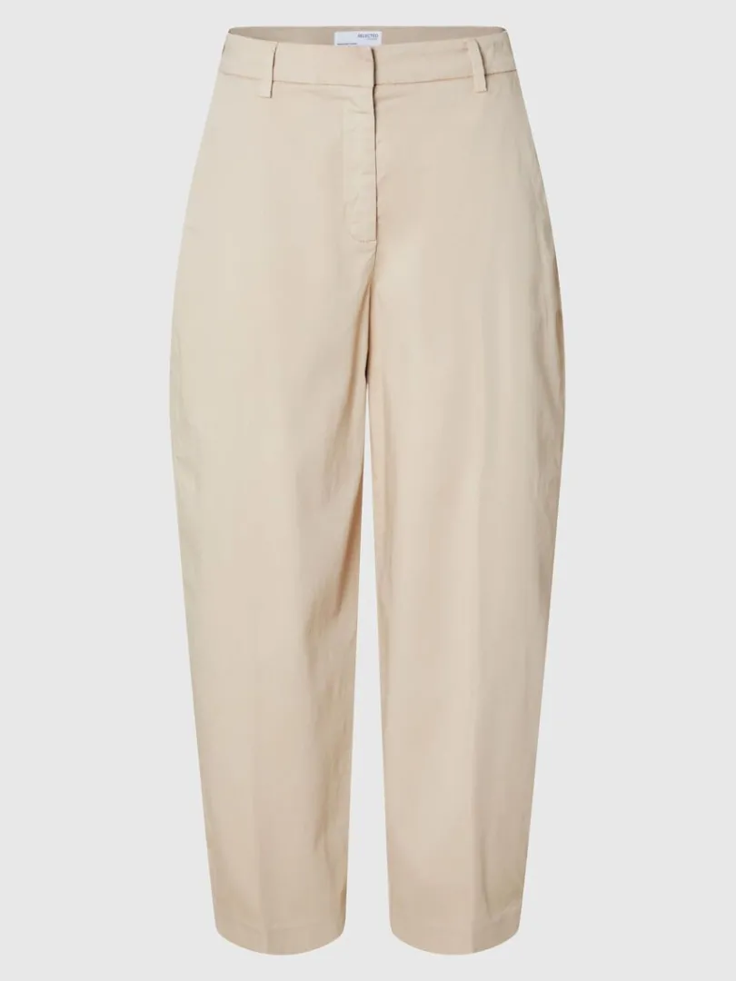 vide_ben_chinos_5.webp Bukser | Jakkesæt & Blazers>SELECTED VIDE BEN CHINOS Beige