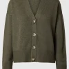 Strik>SELECTED V-UDSKÆRING STRIKKET CARDIGAN Green