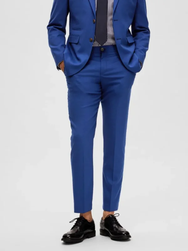 Bukser | Jakkesæt & Blazers>SELECTED VÆVEDE BUKSER Blue