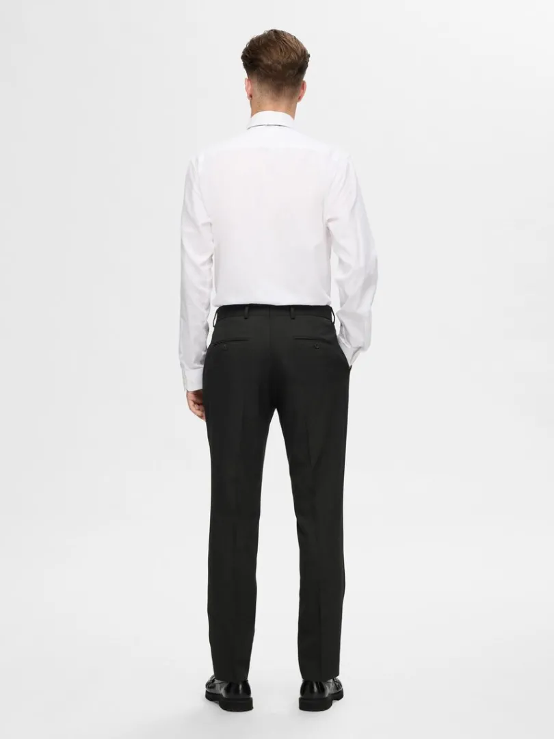 vvede_bukser_1.webp Bukser | Jakkesæt & Blazers>SELECTED VÆVEDE BUKSER Green