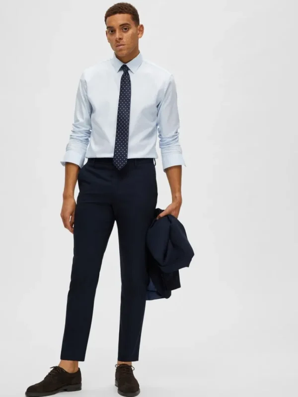 Bukser | Jakkesæt & Blazers>SELECTED VÆVEDE BUKSER Blue