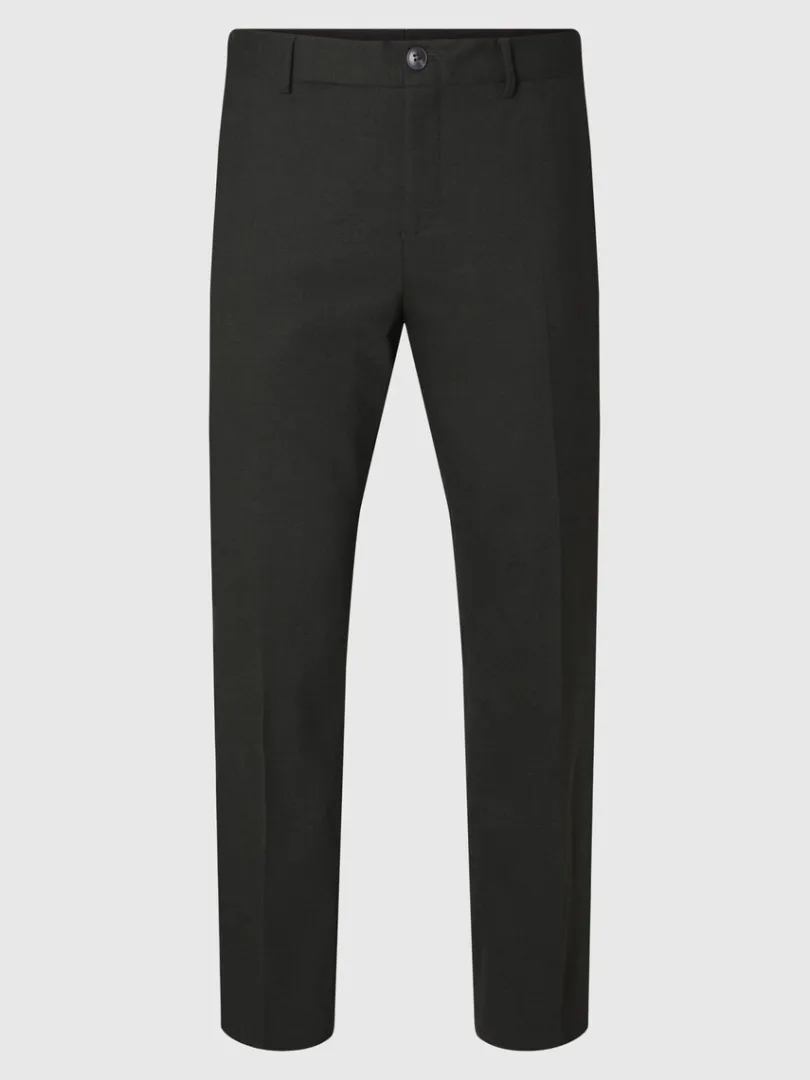 vvede_bukser_4.webp Bukser | Jakkesæt & Blazers>SELECTED VÆVEDE BUKSER Green