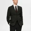 Jakkesæt & Blazers>SELECTED VÆVET BLAZER Green