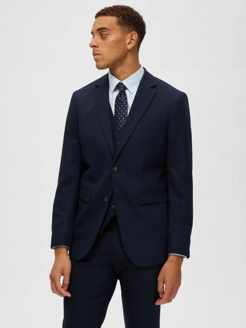vvet_blazer_0-4.webp Jakkesæt & Blazers>SELECTED VÆVET BLAZER Blue