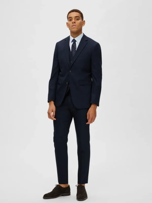 Jakkesæt & Blazers>SELECTED VÆVET BLAZER Blue