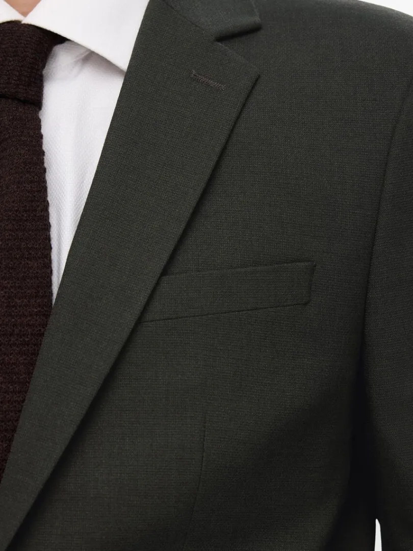 vvet_blazer_3.webp Jakkesæt & Blazers>SELECTED VÆVET BLAZER Green