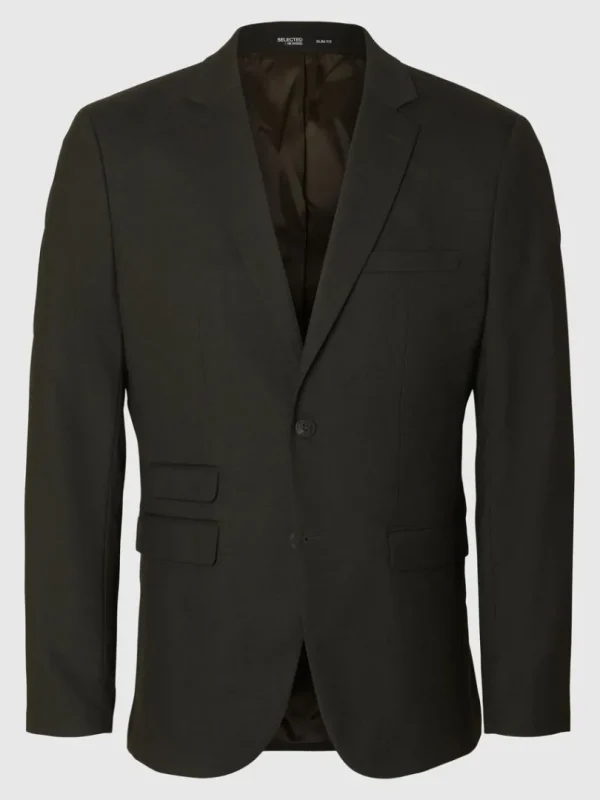 Jakkesæt & Blazers>SELECTED VÆVET BLAZER Green