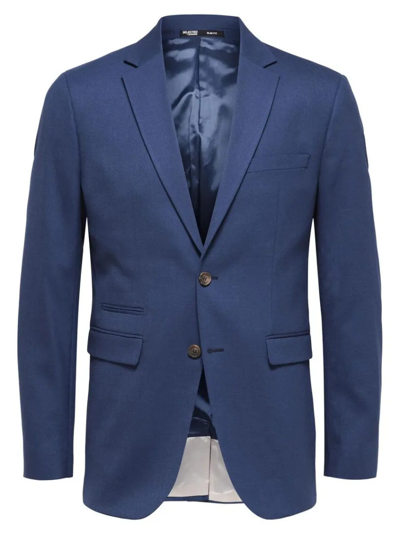 vvet_blazer_4-3.webp Jakkesæt & Blazers>SELECTED VÆVET BLAZER Blue
