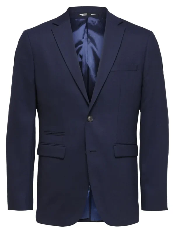 Jakkesæt & Blazers>SELECTED VÆVET BLAZER Blue