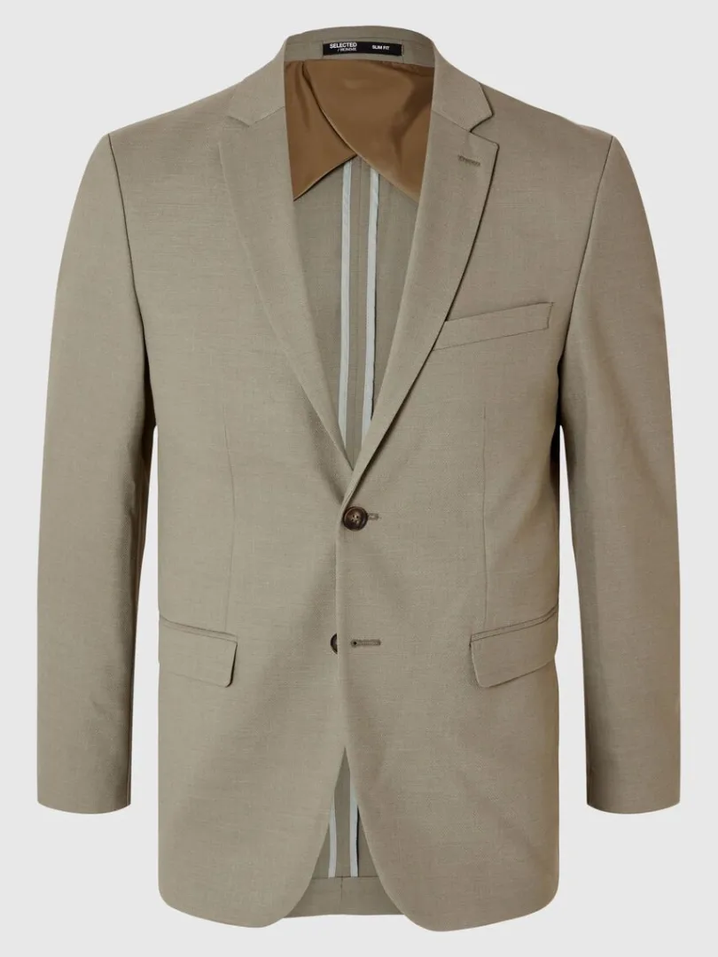 vvet_blazer_4-6.webp Jakkesæt & Blazers>SELECTED VÆVET BLAZER Green