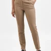 Bukser | Jakkesæt & Blazers>SELECTED VÆVET BUKSER Brown