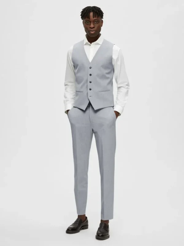 Jakkesæt & Blazers>SELECTED VÆVET VEST Grey