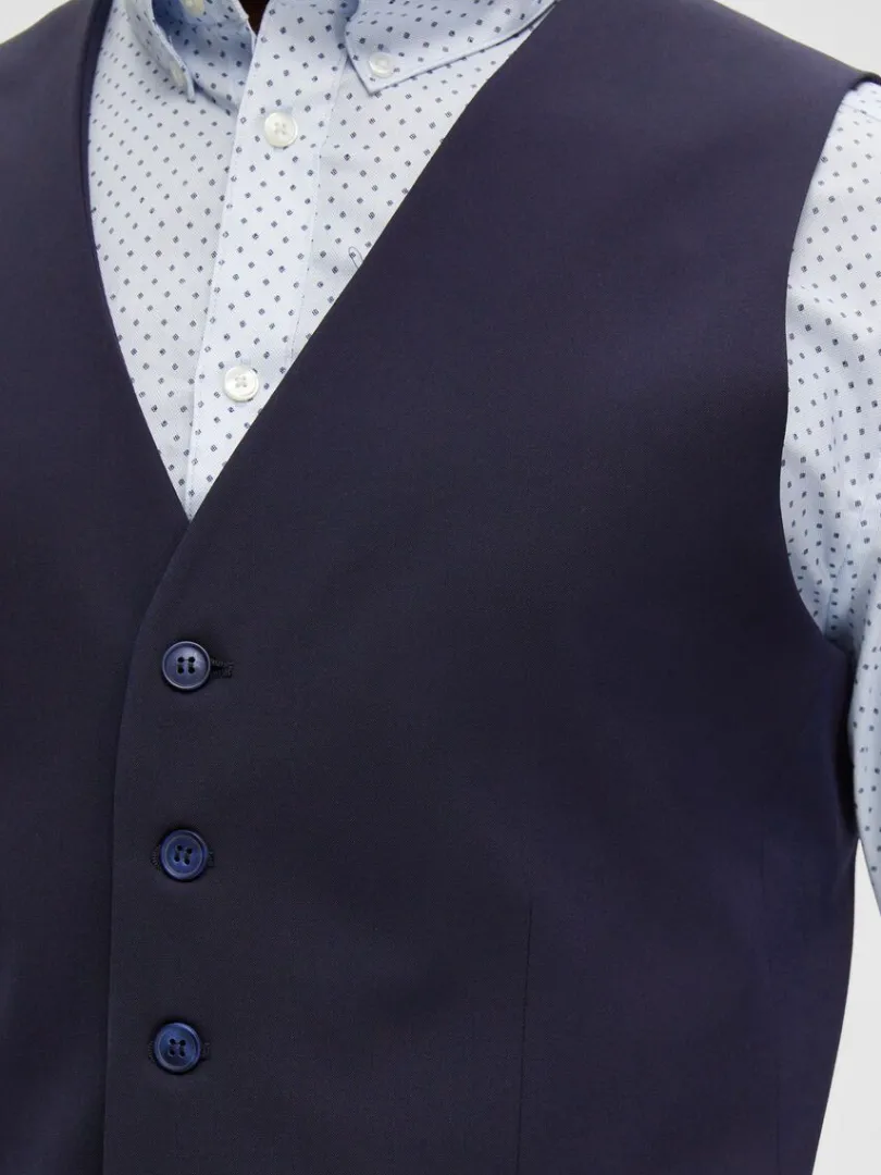 vvet_vest_3.webp Jakkesæt & Blazers>SELECTED VÆVET VEST Blue