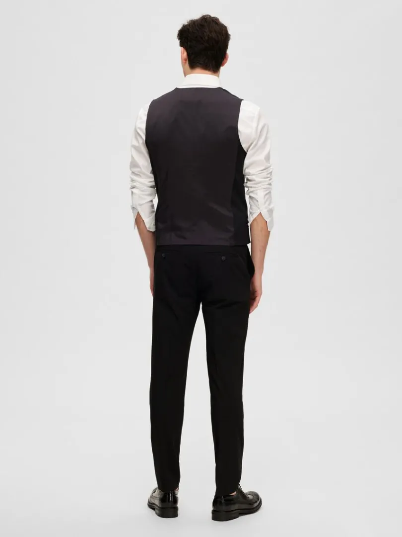 vvet_vest_5-2.webp Jakkesæt & Blazers>SELECTED VÆVET VEST Black