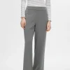 Bukser | Jakkesæt & Blazers>SELECTED WIDE FIT BUKSER Grey