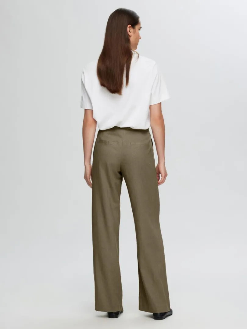 wide_fit_bukser_4.webp Bukser>SELECTED WIDE FIT BUKSER Green