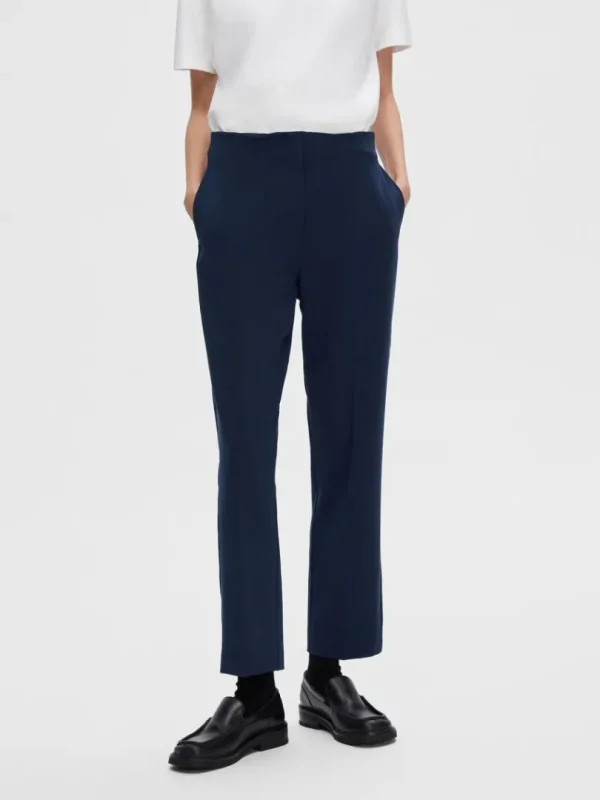 Bukser | Jakkesæt & Blazers>SELECTED SKRÆDDERSYEDE TAPERED BUKSER Blue